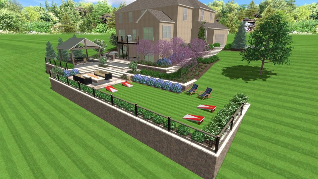 Hardscaping in New Albany