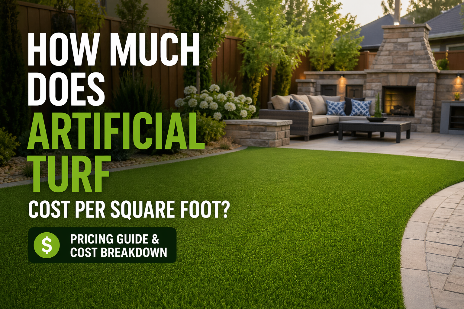 How Much Does Artificial Turf Cost?